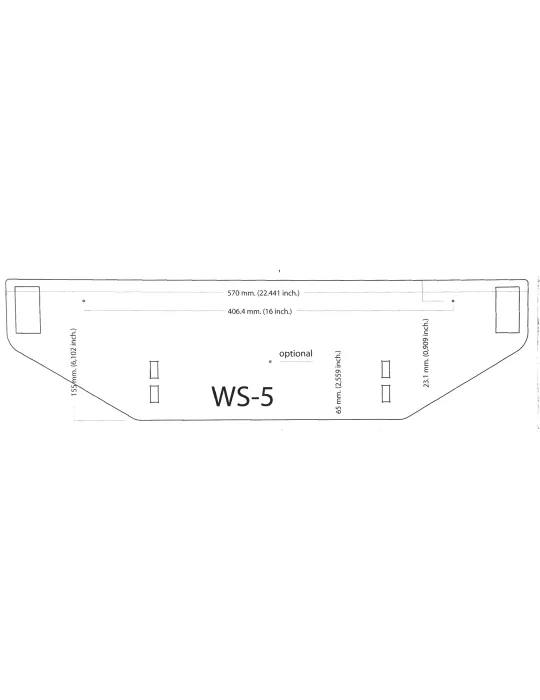 Solidsteel WS-5 lentyna patefonui - Spintelės aparatūrai - 4