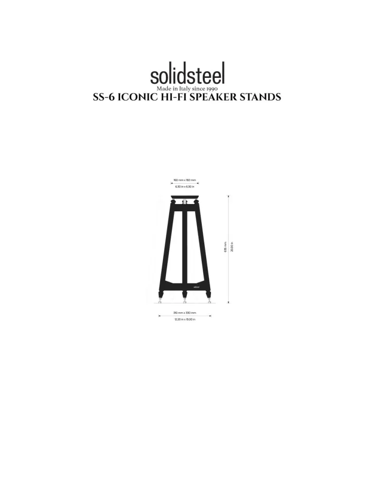 Solidsteel SS-6 kolonėlių stovai - Kolonėlių stovai - 4