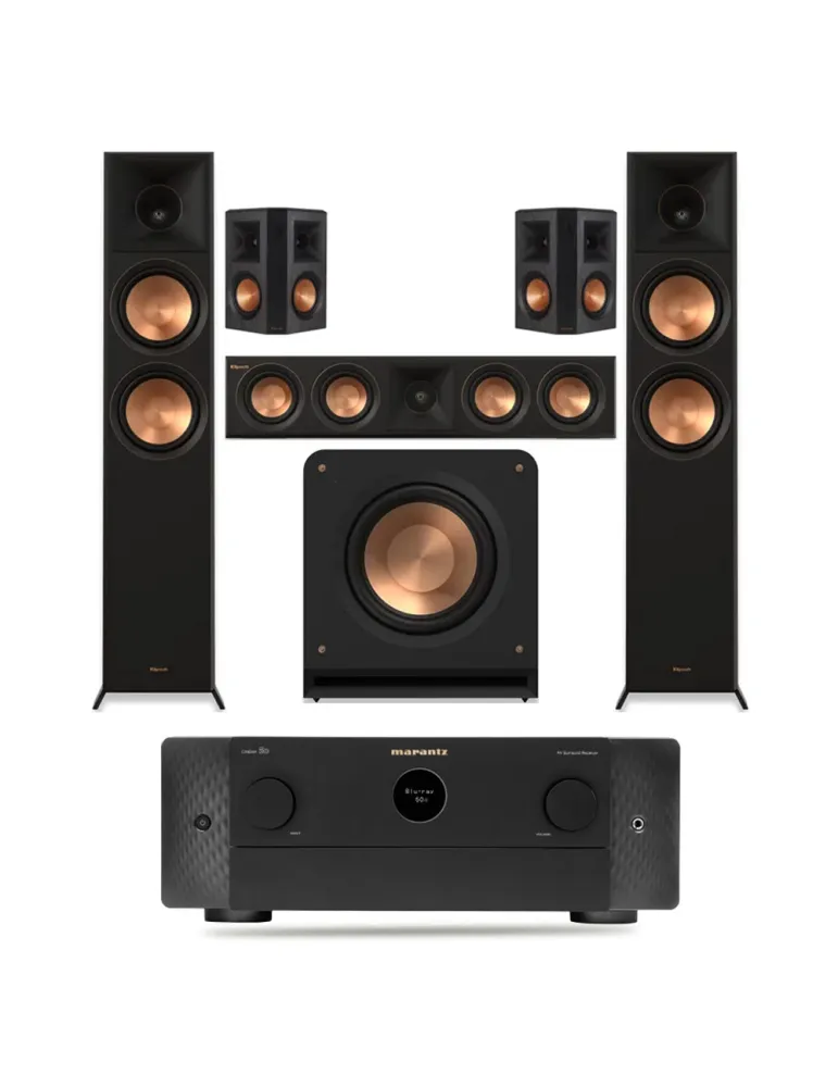 Marantz Cinema 50 + Klipsch RP-6000F II 5.1 namų kino sistema - Namų kino sistemos - 1
