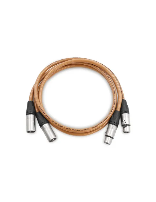 Melodika Brown Sugar 2xXLR cable - Interconnect cables - 3