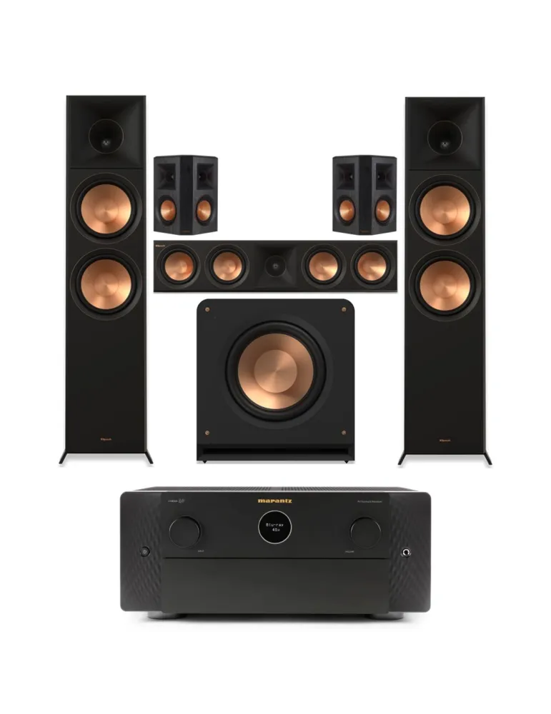 Marantz Cinema 40 + Klipsch RP-8000F II 5.1 home cinema system - Home cinema systems - 1