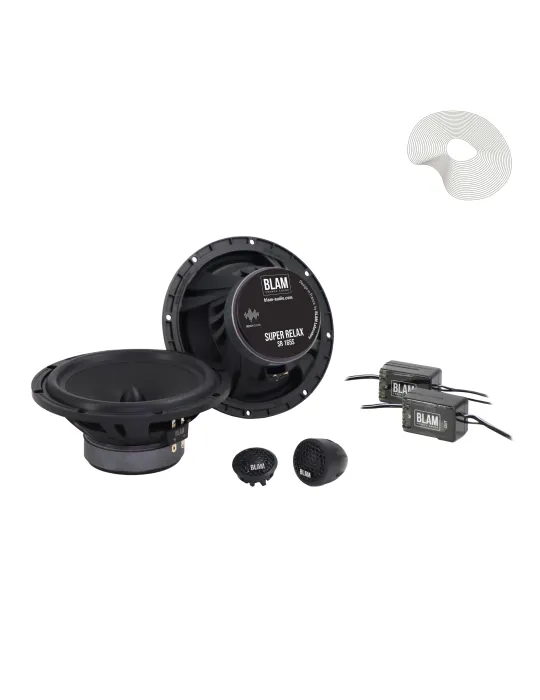 BLAM Super Relax SR165S komponentiniai garsiakalbiai - Komponentiniai garsiakalbiai - 1