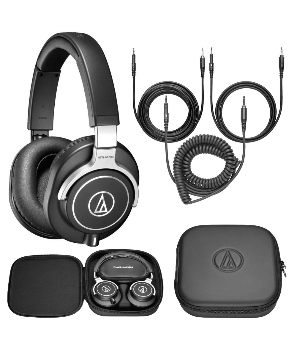 Audio-Technica ATH-M70X profesionalios monitorinės ausinės - Dedamos ant ausų (on-ear)
