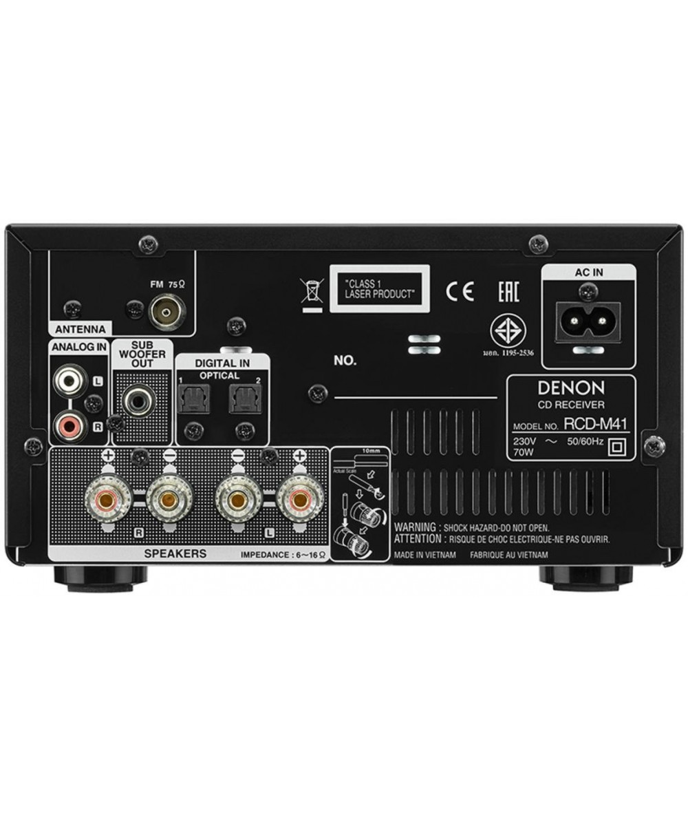 Denon RCD-M41 stereo stiprintuvas su CD - Stereo stiprintuvai