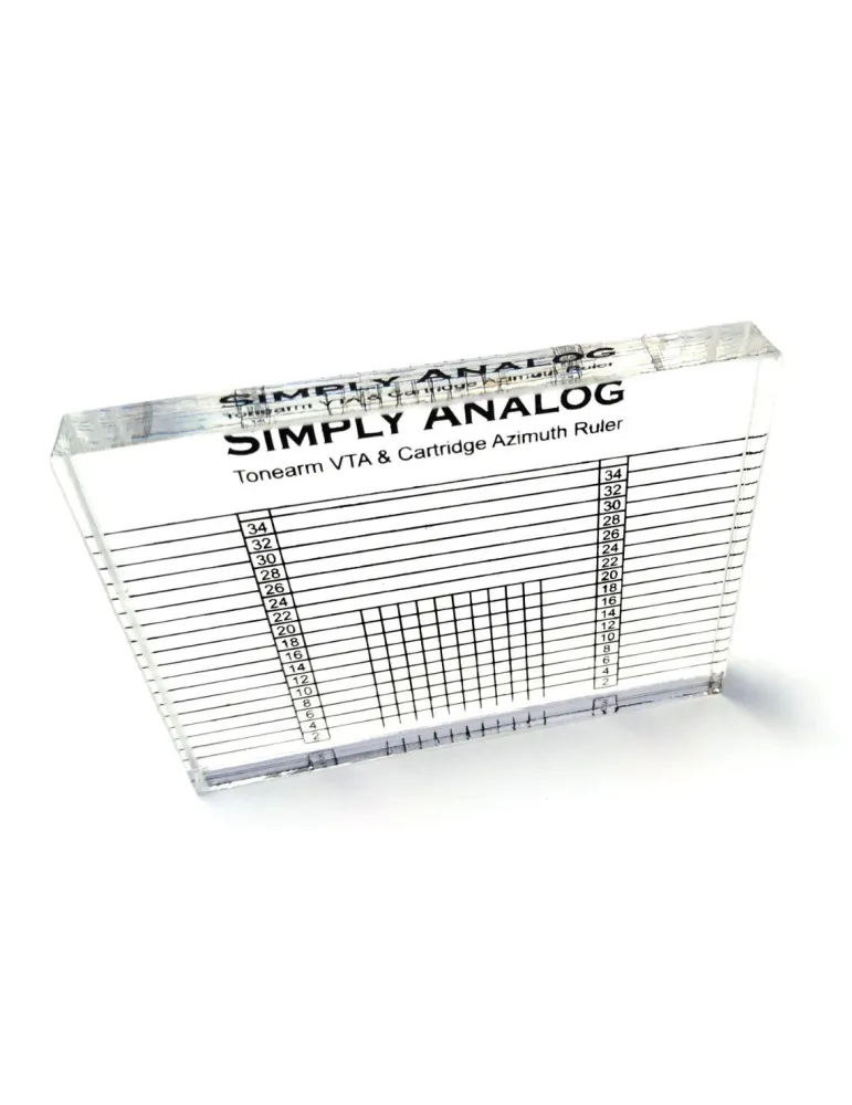 Simply Analog tonarmo reguliavimo liniuotė - Priedai patefonams - 2
