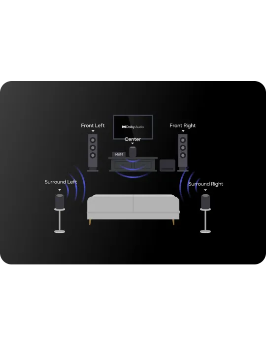 Wiim Sound belaidė WiFi kolonėlė - Belaidės garso kolonėlės - 7
