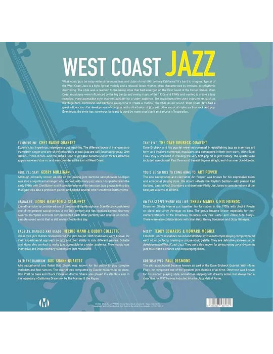 V.A. West coast jazz, 1LP 180g - Vinyl Records - 3