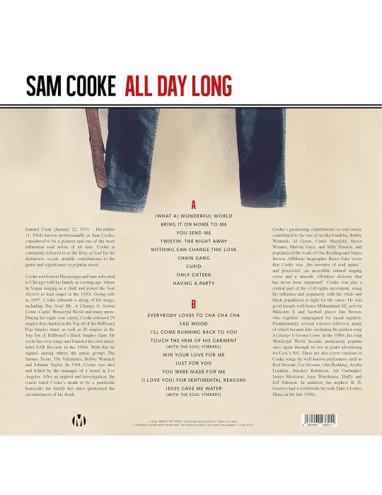 Sam Cooke - All day long, 1LP 180g - Vinyl Records - 3