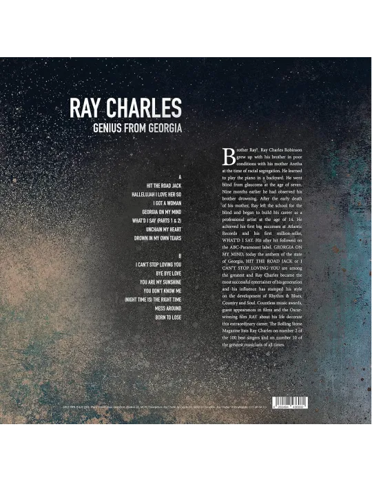 Ray Charles - Genius from Georgia, 1LP 180g - Vinilinės plokštelės - 3