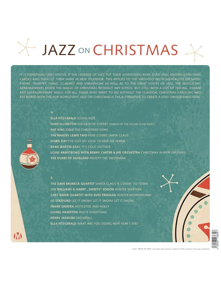Jazz on Christmas, 1LP 180g - Vinyl Records - 3