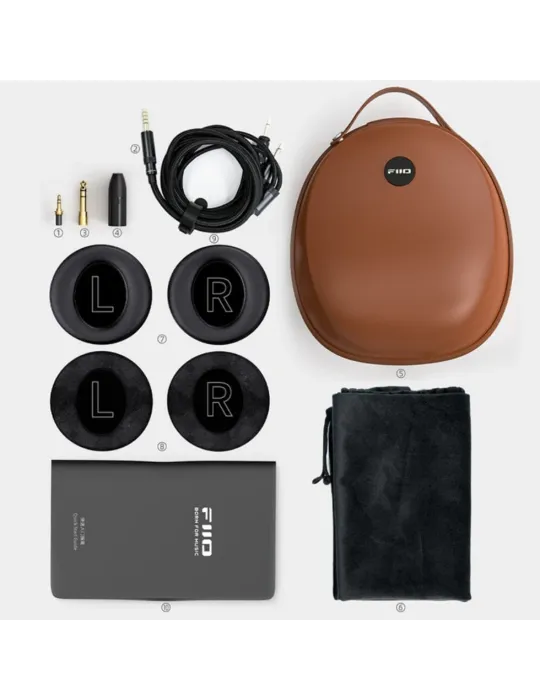 FIIO FT5 atviro tipo planarinės ausinės - Dedamos ant ausų (on-ear) - 6