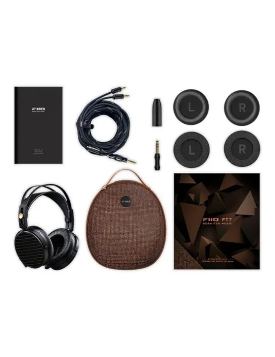 FIIO FT7 atviro tipo planarinės ausinės - Dedamos ant ausų (on-ear) - 5