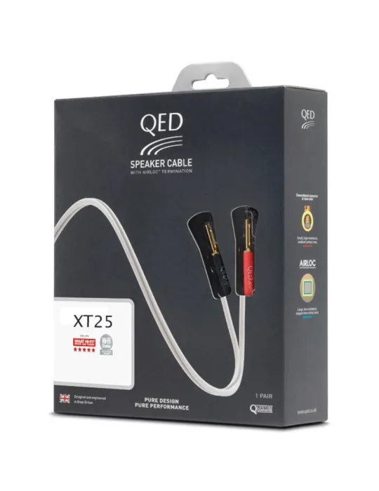 QED XT25 speaker cable with banana plugs - Speaker cables with plugs - 3