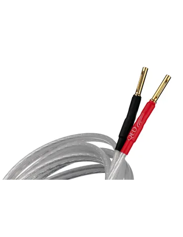 QED XT25 speaker cable with banana plugs - Speaker cables with plugs - 1 2