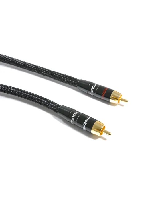Melodika Purple Rain Black edition RCA interconnect cable - Interconnect cables - 3