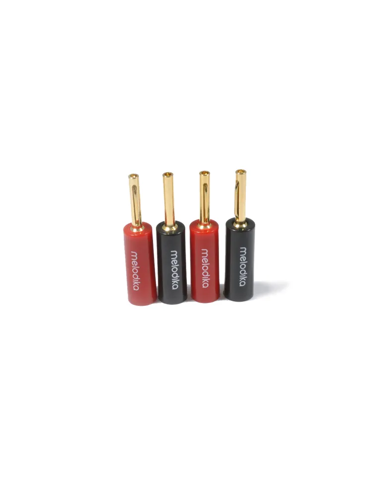Melodika MDBAN4 banana plugs (4pcs) - Plugs - 1