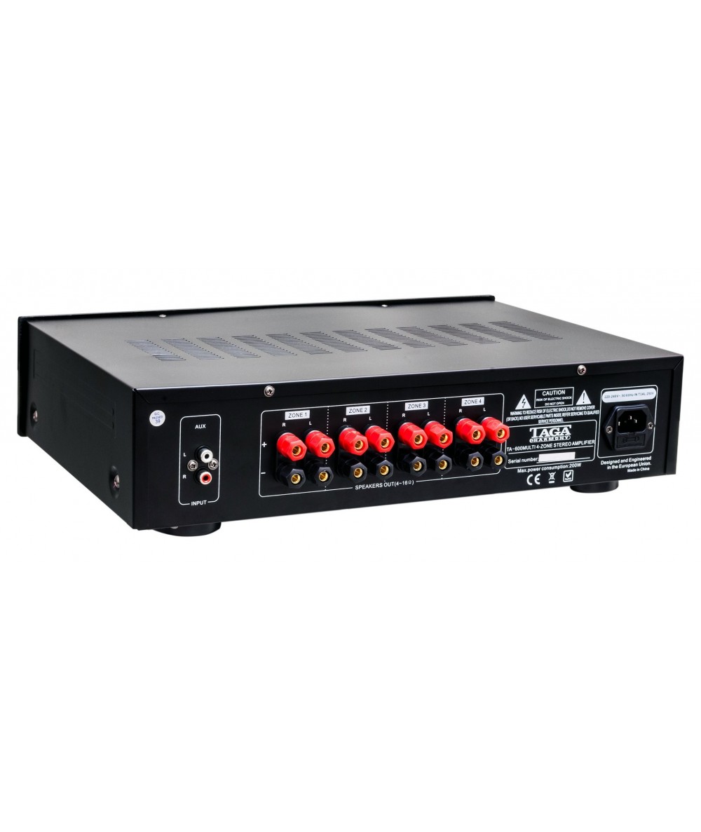 TAGA Harmony TA-600multi 4 zonų stiprintuvas - Stereo stiprintuvai