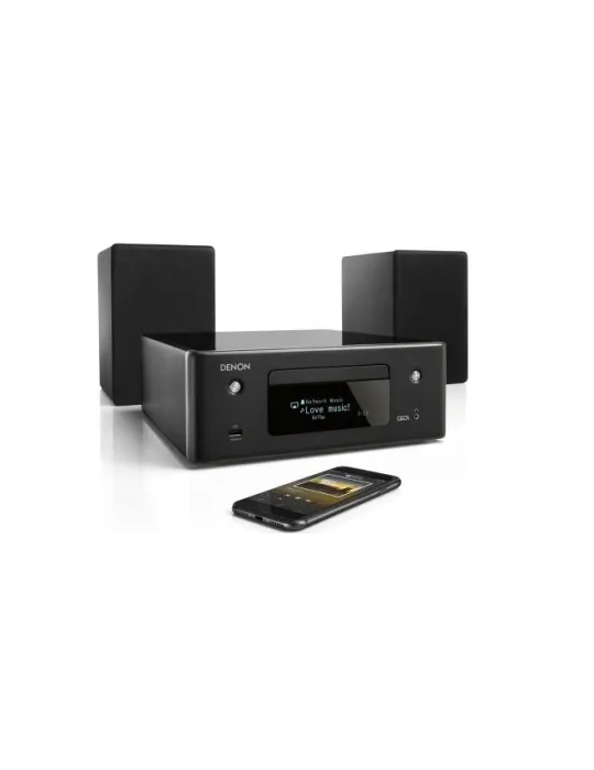 Denon CEOL N10 mini HiFi garso sistema su HEOS bei Amazon Alexa - Mini HiFi sistemos