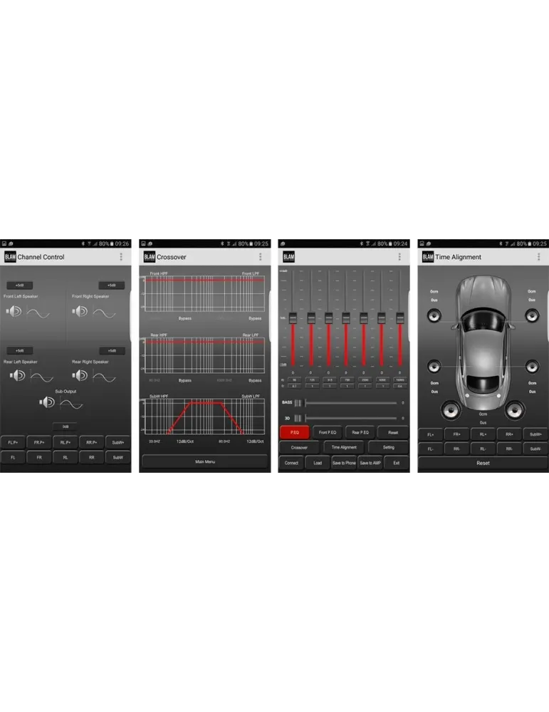 BLAM Audio RA 704 DSP PRO garso procesorius - DSP procesoriai