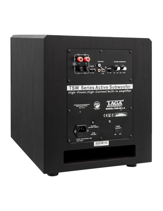 TAGA Harmony TSW-90 v.4 subwoofer 10" 95W RMS - Subwoofers - 6