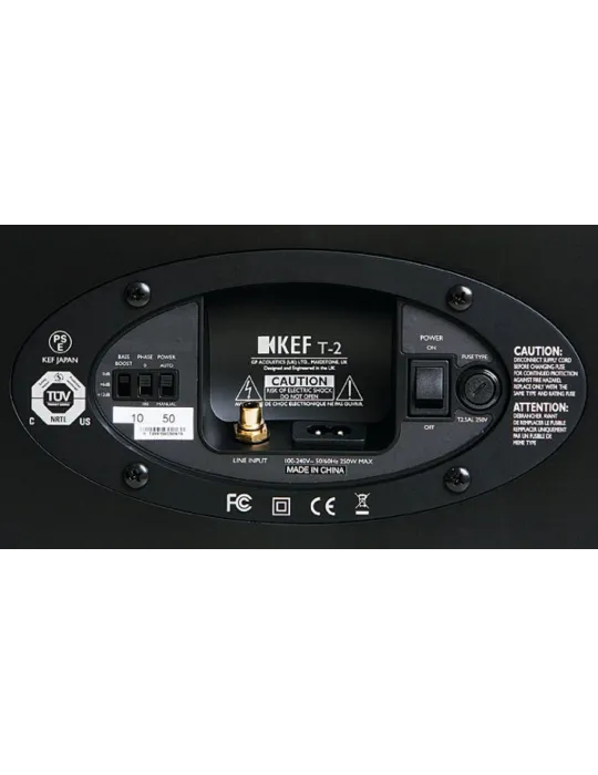 KEF T2 slim sealed box subwoofer - Subwoofers - 3