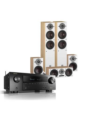 Denon AVR-X1600H + DALI Oberon 5 / 1 / Vokal - Namų kino sistemos