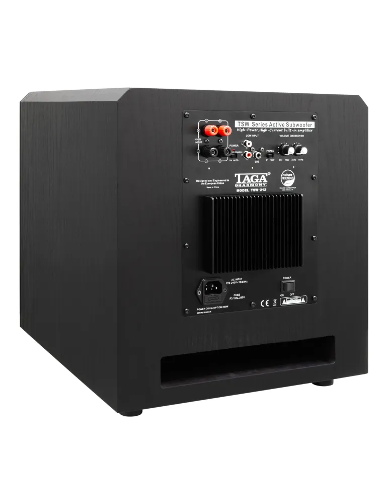 TAGA Harmony TSW-212 subwoofer 12" 200W RMS - Subwoofers - 3