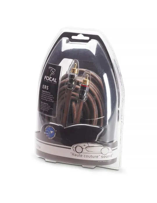 Focal ER5 RCA cable (5m) - Car audio cables - 1