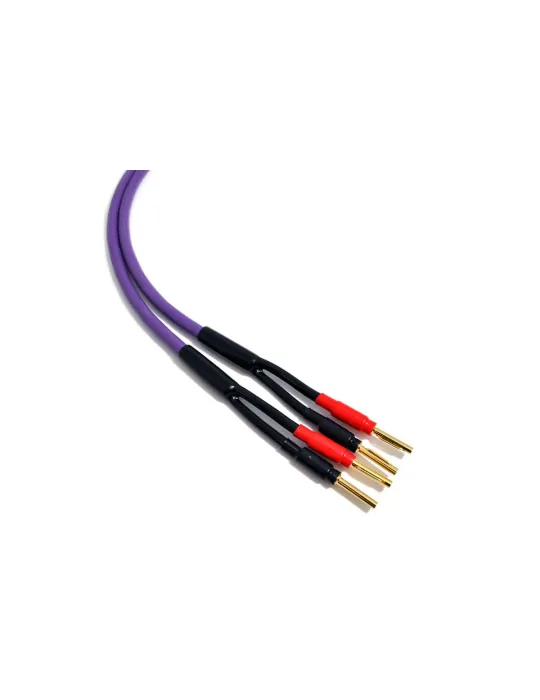 Melodika Purple Rain 2x2,5mm2 kolonėlių kabelis su antgaliais - Kolonėlių kabeliai su antgaliais - 2