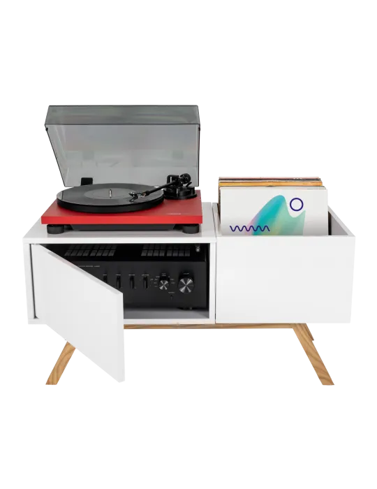 Glorious Lowboard staliukas plokštelių grotuvo sistemai - Spintelės aparatūrai - 1