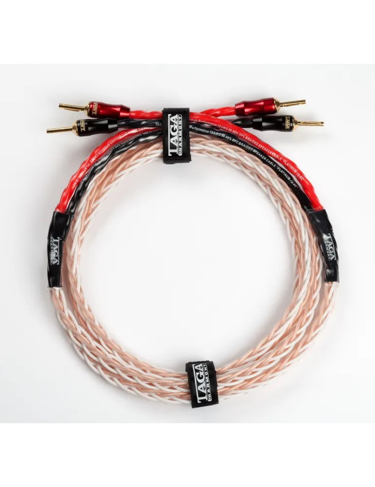 TAGA Harmony Platinum 18-8C kolonėlių kabelis su antgaliais - Kolonėlių kabeliai su antgaliais