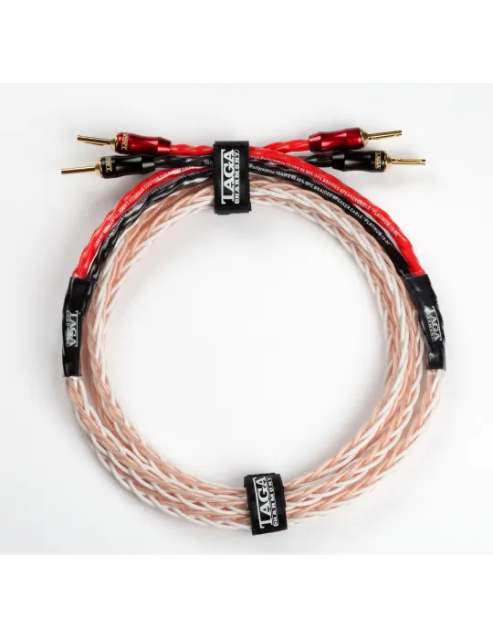 TAGA Harmony Platinum 18-8C kolonėlių kabelis su antgaliais - Kolonėlių kabeliai su antgaliais