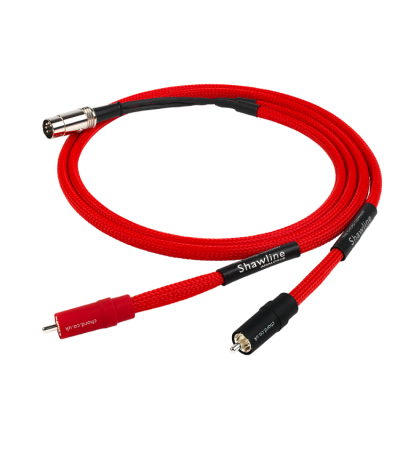 Chord Shawline DIN-RCA tarpblokinis kabelis (1m) - Tarpblokiniai kabeliai