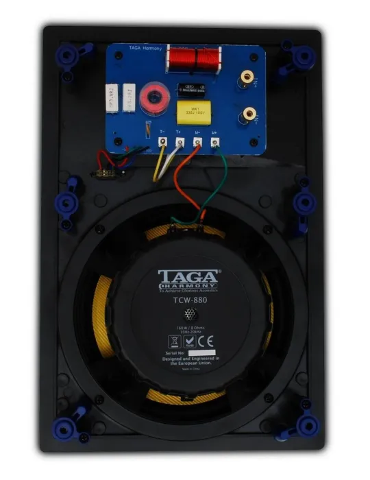 TAGA Harmony TCW-880 in-wall speaker (pc) - Integrated speakers - 2