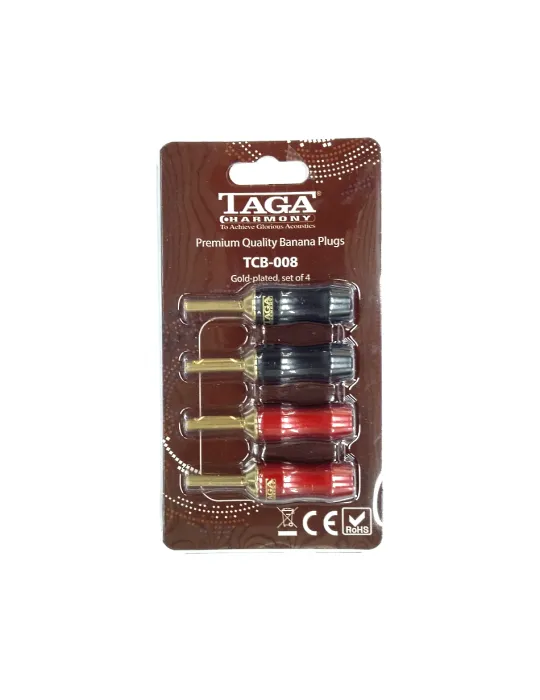 TAGA Harmony TCB-008 banana plugs (4pcs) - Plugs - 3