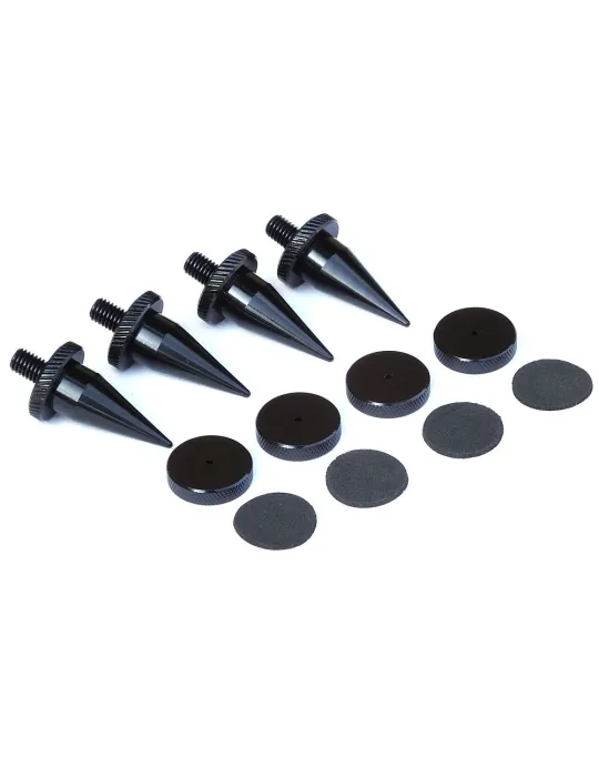Ricable SK1 spikes and pads, 4pcs (M8 thread) - Spikes and pads - 1