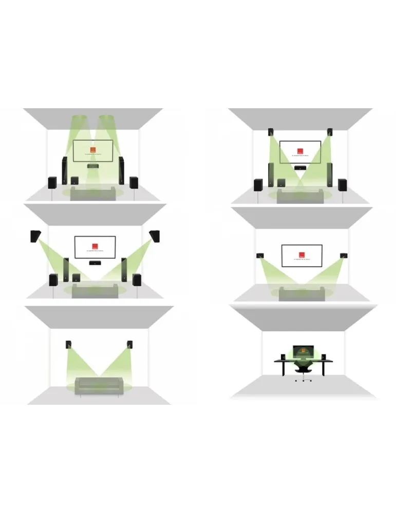 DALI Alteco C-1 Dolby Atmos surround speakers (pair) - Surround speakers - 5