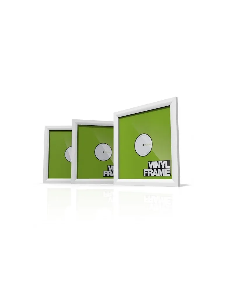 Glorious sieniniai rėmeliai plokštelėms, baltos spalvos (3vnt) - Baldai plokštelėms