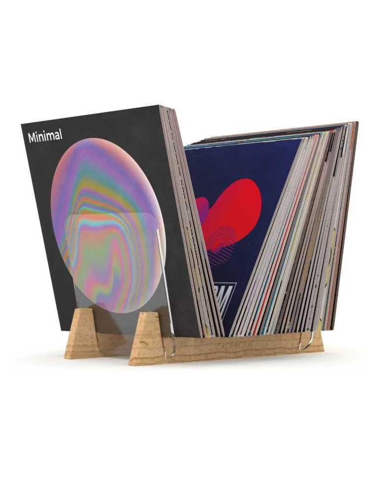 Glorious plokštelių stovelis, 75 plokštelėms - Baldai plokštelėms - 1