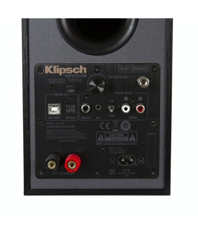 Klipsch R-41PM aktyvios kolonėlės su Bluetooth - Aktyvios kolonėlės