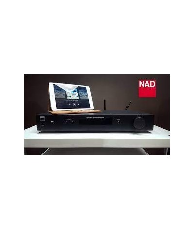 NAD C338 stereo stiprintuvas su Chromecast ir Bluetooth - Stereo stiprintuvai