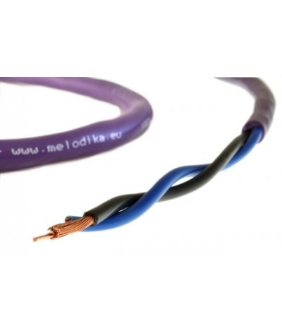 Melodika Purple Rain 2x2,5mm2 kolonėlių kabelis - Matuojami kolonėlių kabeliai