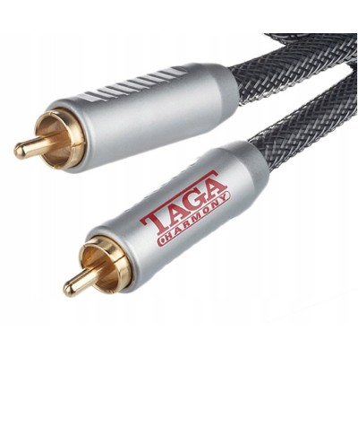 TAGA Harmony TRI-100 RCA kabelis (1m) - Tarpblokiniai kabeliai