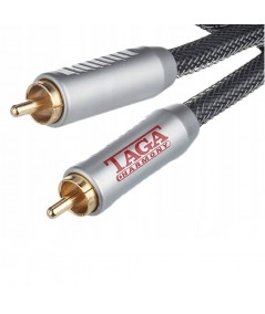TAGA Harmony TRI-100 RCA kabelis (1m) - Tarpblokiniai kabeliai