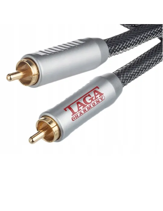 TAGA Harmony TRI-100 RCA kabelis (1m) - Tarpblokiniai kabeliai - 2