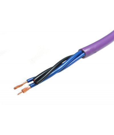 Melodika Purple Rain Bi-amp kabelis su antgaliais - Kolonėlių kabeliai su antgaliais