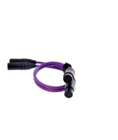 Melodika Purple Rain XLR tarpblokinis kabelis - Tarpblokiniai kabeliai