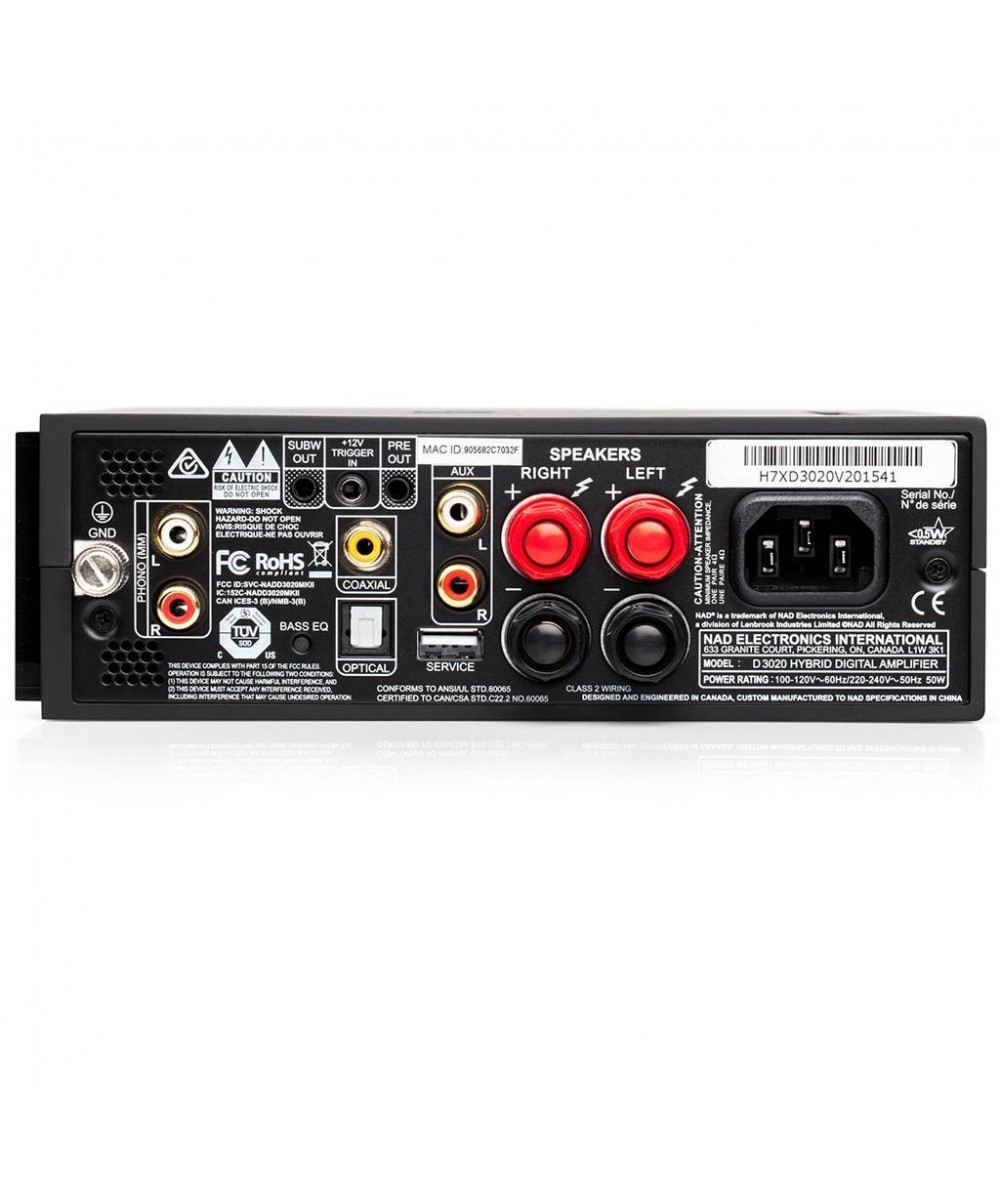 NAD 3020 V2 stereo stiprintuvas su DAC - Stereo stiprintuvai