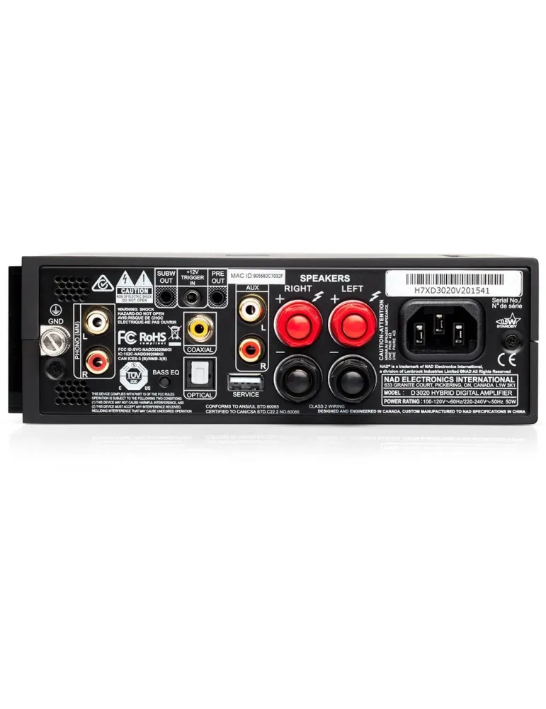 NAD 3020 V2 stereo stiprintuvas su DAC - Stereo stiprintuvai