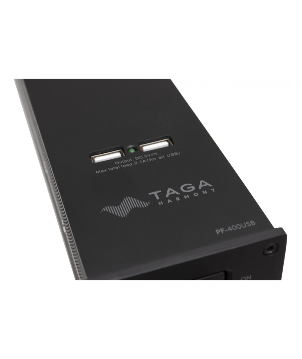 TAGA Harmony PF-400USB maitinimo filtras su USB 